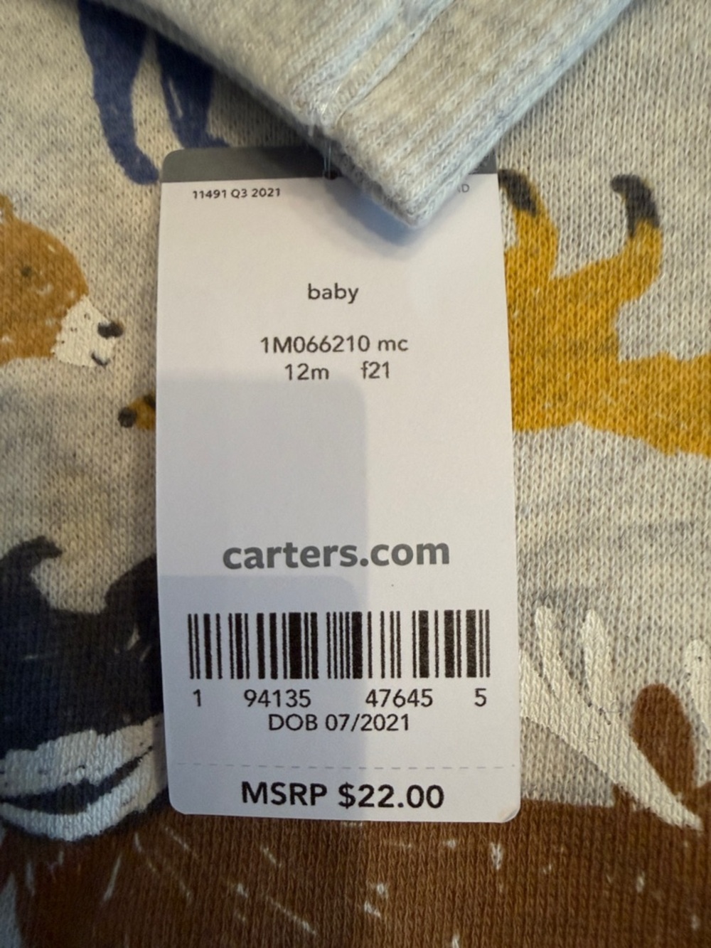 Carter’s Baby Boy 12M Bundle Sleep & Play One Pieces Lot of 3 NWT & NWT Included - Picture 2 of 15